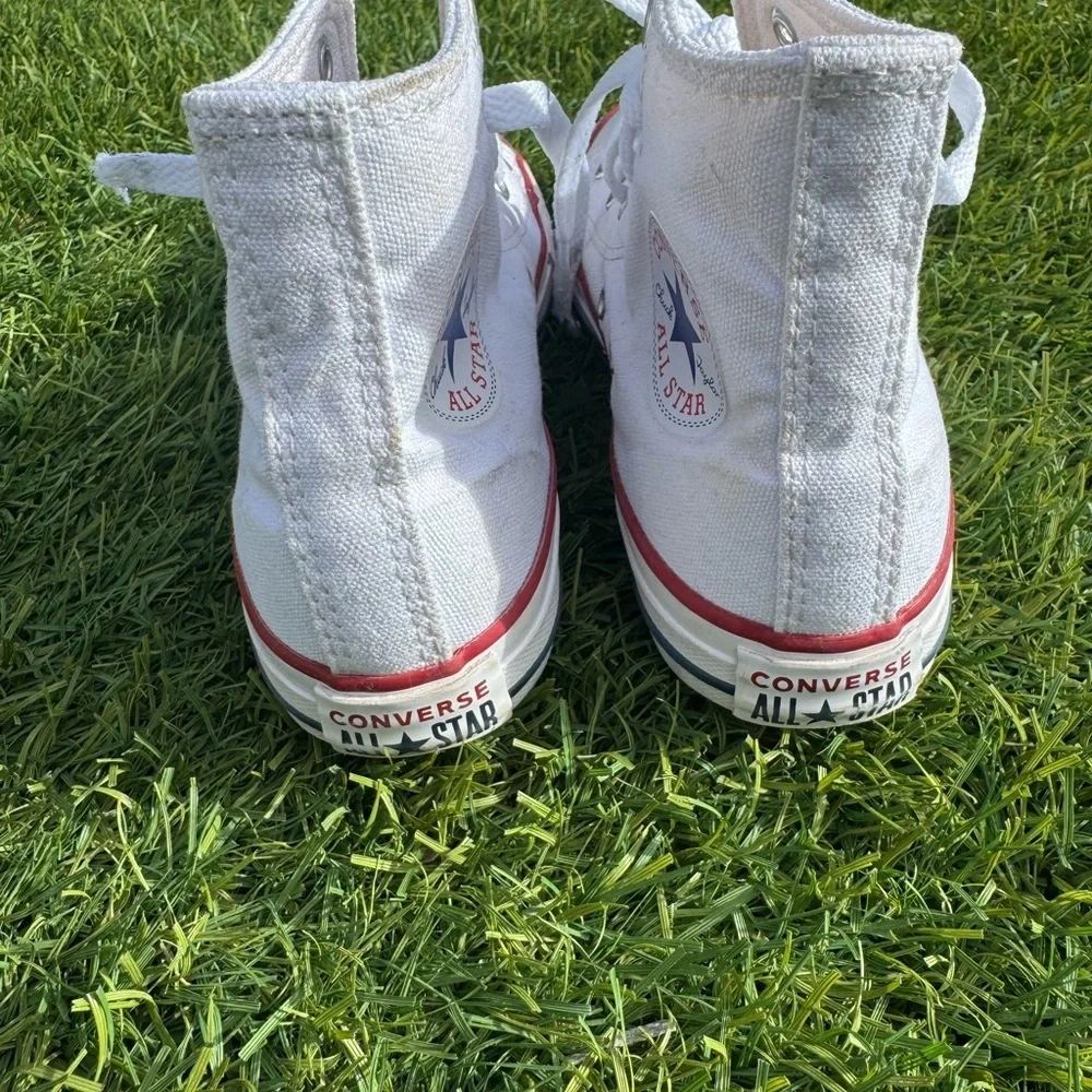 Converse Chuck Taylor All Star High-Top sneakers in optical white canvas